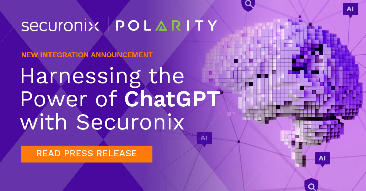 Securonix Launches ChatGPT Integration Harnessing the Power of